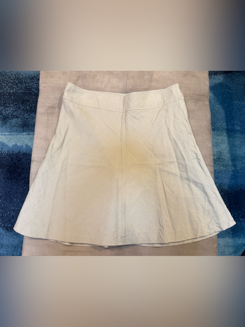 Merona Khaki Linen Blend Skirt